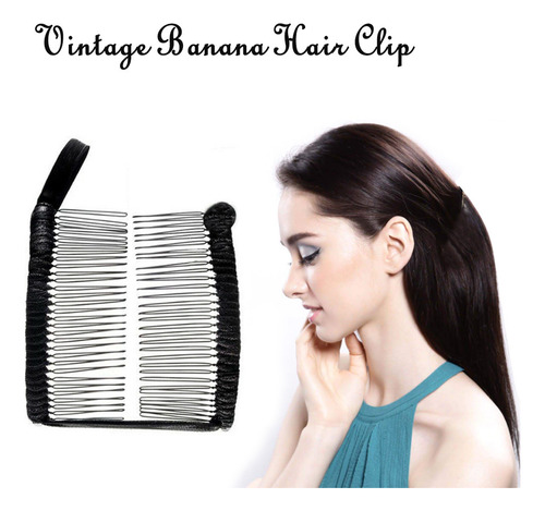 Pinza De Pelo Vintage Para Mujer, Accesorio De Navidad, Elás