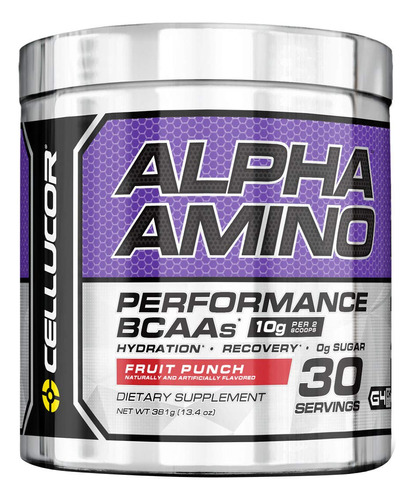 Cellucor Alpha Acid Suplemento Con Aminocidos Bcaa, 103732,