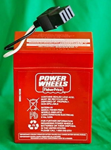 Conector Para Bateria Power Wheels 6v. (Usado)