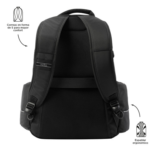 Mochila Notebook 15.4 Mochila Polixan 2.0 Hombre Totto