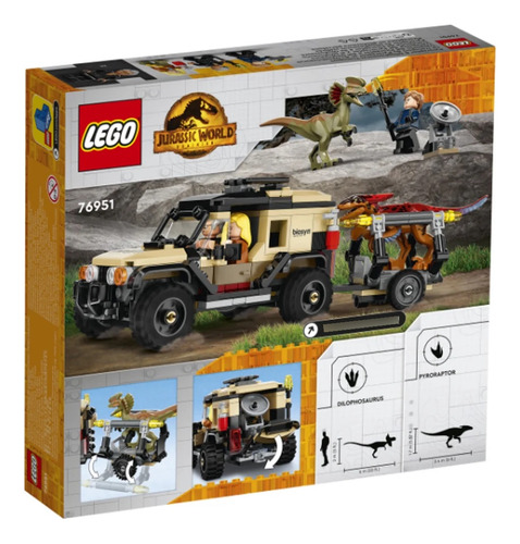 Lego 76951 Jurassic World Dominion Pyroraptor Set