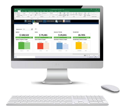 Plantilla Planificación Financiera Empresarial En Excel