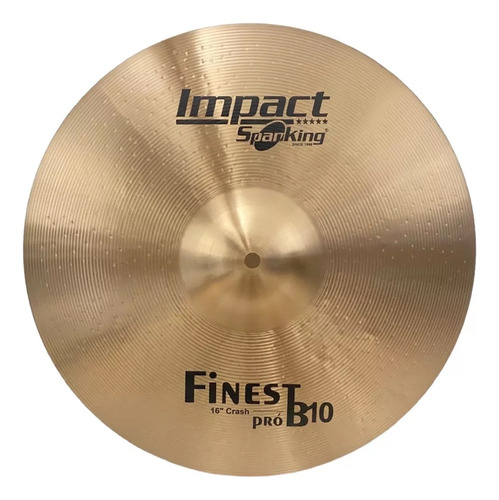 Kit 04 Pratos Pro Fire B10 (14 Hit-hat, 16 Crash E 20 Ride) + Bag