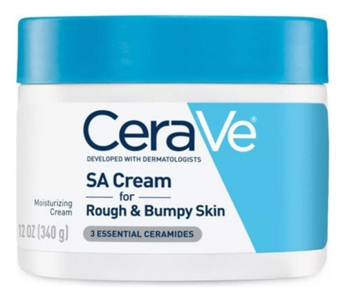 Crema Hidratante Cerave Para Piel Seca A Muy Seca Elfleaf 340g