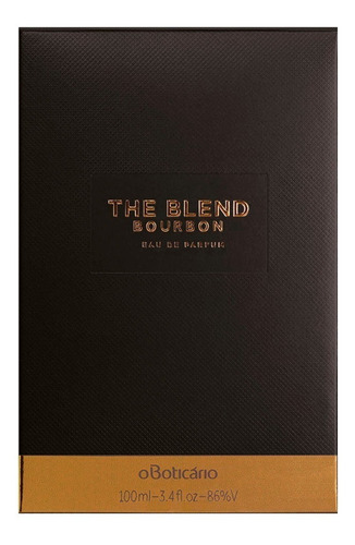 Imagem 4 de 6 de Perfume The Blend Bourbon 100ml Boticário Original E Lacrado