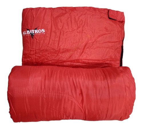 Imagen 5 de 10 de Bolsa De Dormir Termica Camping 0 º Albatros Aire Libre