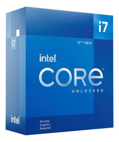 Procesador Intel Core I7 12700kf Nuevo En Caja Sellada