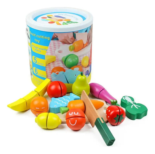 Gift Verduras Y Frutas En Barril Cortadas For Vigilar A Los