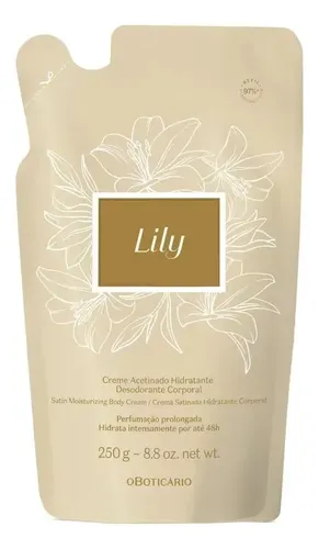 O Boticário Refil Creme Acetinado Hidratante Desodorante Corporal...