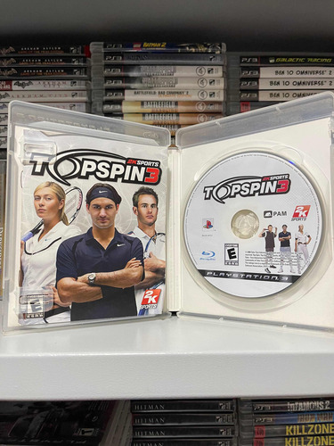 Jogo Ps3 Top Spin 3 Físico