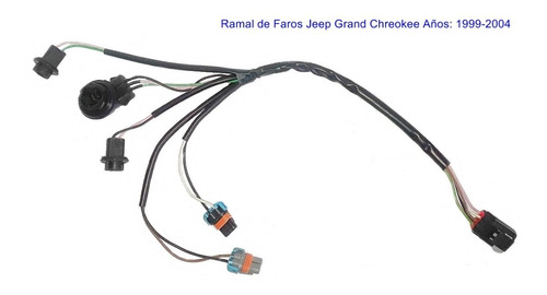 Ramal De Faro De  Luz Jeep Grand Cherokee Años: 1999 Al 03