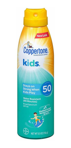 Imagem 1 de 1 de Coppertone Kids Spray 156g