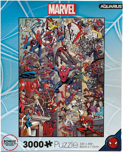 Rompecabezas Spider-man Heroes 3,000 Piezas Marvel Aquarius