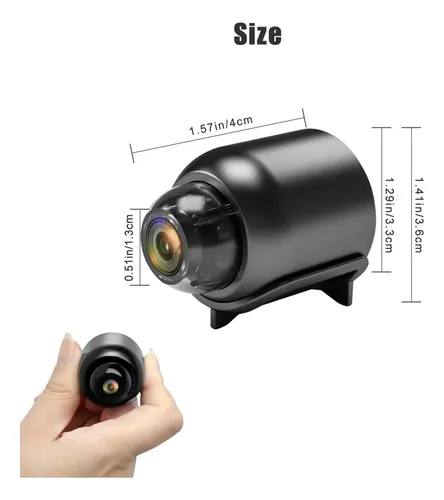 Cámara De Seguridad Espía Con Sensor De Movimiento Y Hd 1080
