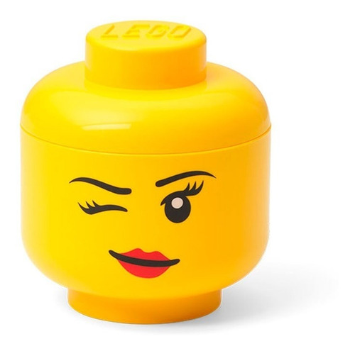 Imagen 7 de 10 de Caja Apilable Organizador Lego® Cabeza Head Mini 4033 Pc