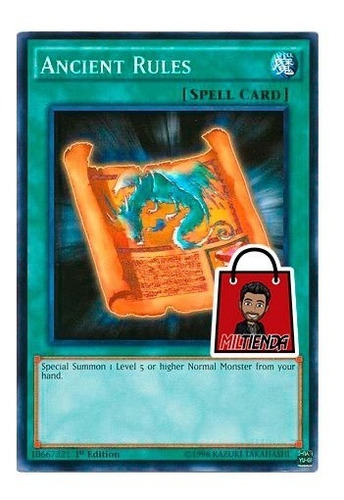 Ancient Rules - Miltienda - Yugioh