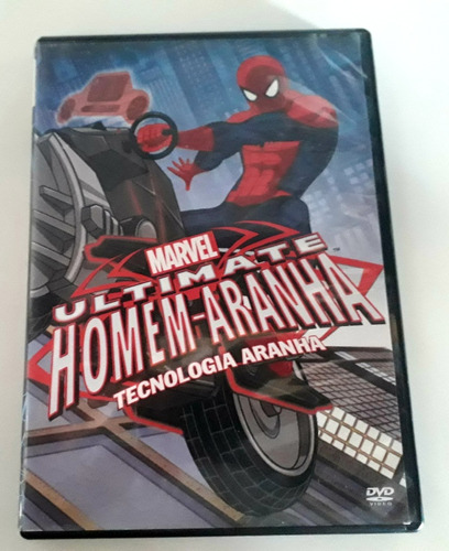 Dvd Ultimate Homem-aranha - Tecnologia Aranha