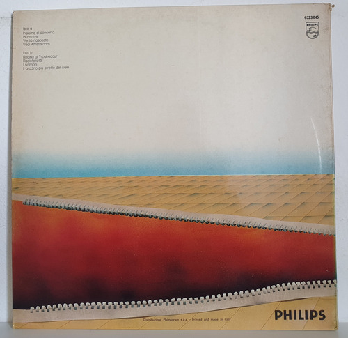 Lp Le Orme Verità Nascoste 1976 Importado Itália Original (Usado)
