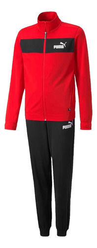 Conjunto Puma Poly Suit Color Rojo Para Hombre 677427