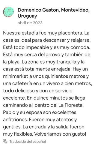 Casa Con Calefactor Para Alq Temp A 10 Minutos De Atlantida