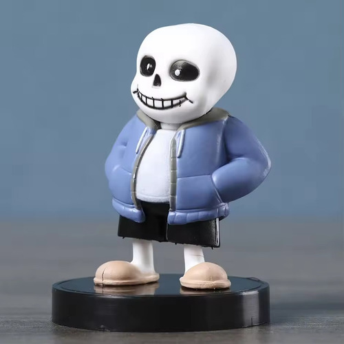 Mz Coleção De Bonecos De Anime Undertale Sans Em Pvc