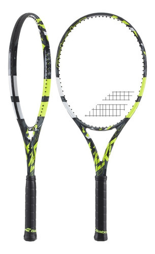 Raqueta de tenis Babolat Pure Aero 2023 300g L4 amarilla y negra
