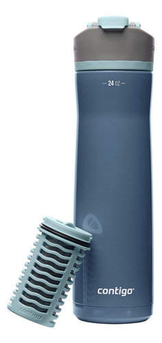 Botella De Agua De Acero Inoxidable Contigo Clybourn Chill F