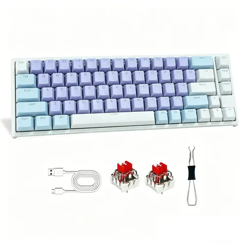 Teclado MK26 60% roxo
