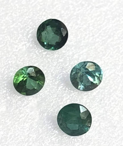 Heliodoro 0.475 Cts Redonda Kit 04 Pedra Praziolita Precios