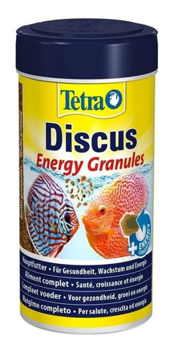 Tetra Ração Para Peixes Discus Energy Granules 80g 250ml