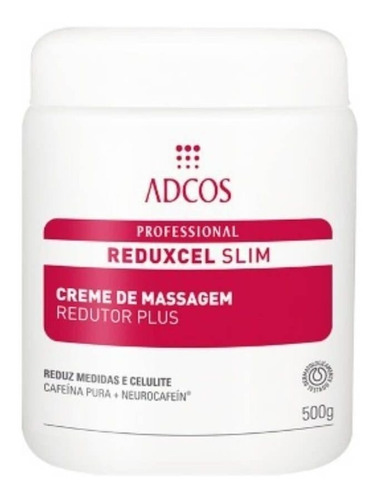 Creme De Massagem Redutor Plus 500g Adcos Reduxcel Slim