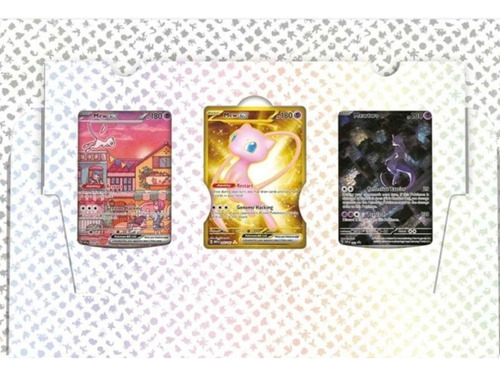 Pokemon Tcg Pack Mew Ex, Mewtwo Y Mew Ex Metal Original 151