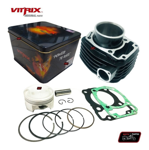 Kit Cilindro Cbf160 / Cb 160f Repotenciado A 205 Cc