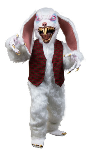 Imagen 1 de 1 de Mega Disfraz De Conejito Malo Conejo Halloween Terror