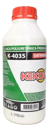 Laca Poliuretanica K-4035 Kekol 1l Base Acuosa