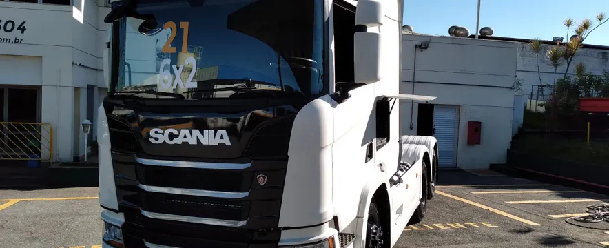 Scania R 450 6x2 2021 Completo Painel Tft