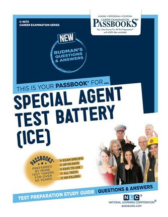 Libro Special Agent Test Battery (ice), Volume 4670 - Nat...