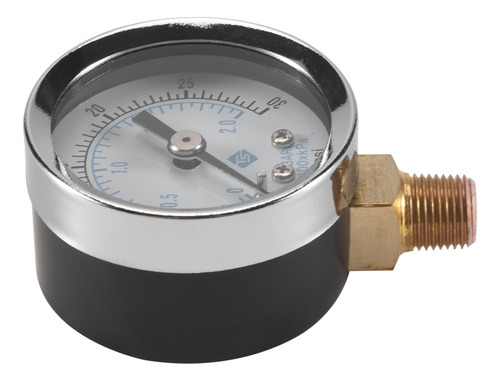 Manómetro L8, 0 - 30 Psi, 0 - 2 Bar, Manómetro De Esfera Com