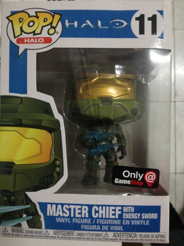 Funko Pop Master Chief With Energy Swordhalo