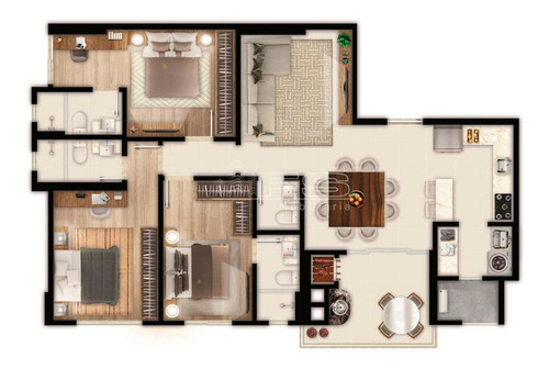 Imagem 13 de 15 de Boulevard Royal 3 Suites No Centro De Itapema - 4228