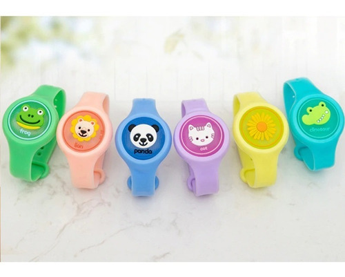 Pack 3 Reloj Pulsera Repelente Anti Mosquito Infantil 