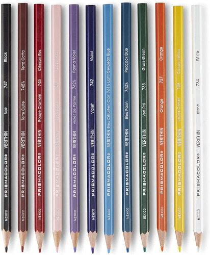 Lapices De Colores X36 Unidades Prismacolor Con Sacapuntas