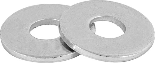 Arandelas Planas De Acero Galvanizado 3/16'' 4.7mm Bolsa 1kg