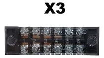 Comprar Regleta Bornera Baquelita 6 Polos 15 Amp