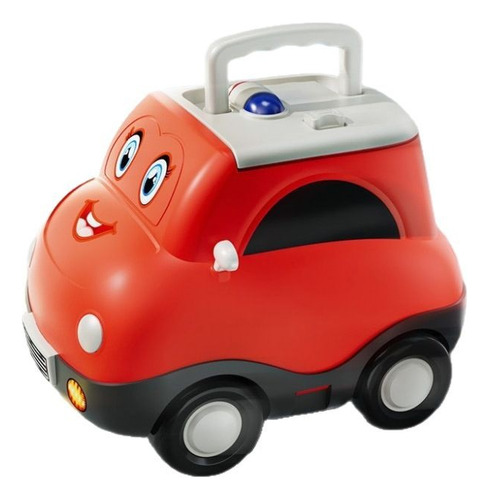 Caja De Almacenamiento Con Mini Autos De Inercia Para Niños