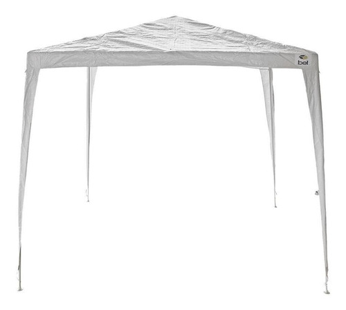 Tenda Gazebo Branco Em Polietileno 3x3 Desmontável Bel Fix