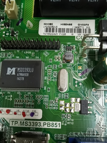 Main Hisense Mod. 32h3b2 Tp.ms3393.pb851 190877 (Usado)