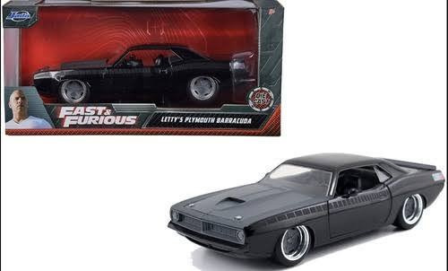 Letty´s Plymouth Barracuda Rápido Y Furioso 1:32 Jada