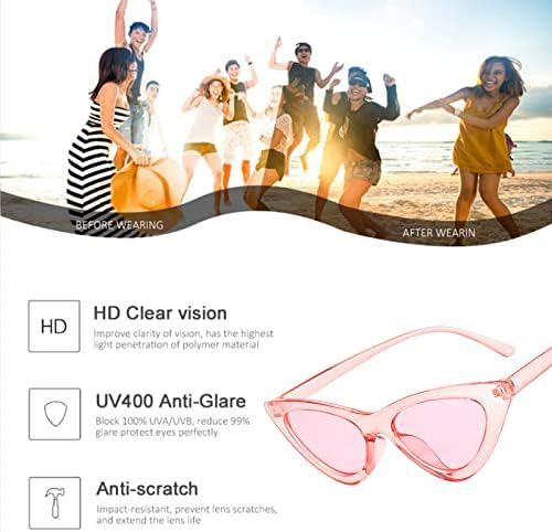 Dollger Cat Eye Gafas De Sol Para Mujer Estilo Retro Vintage