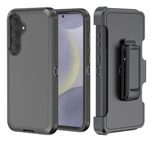 Funda Para Galaxy S24 Plus Negro Uso Rudo -3